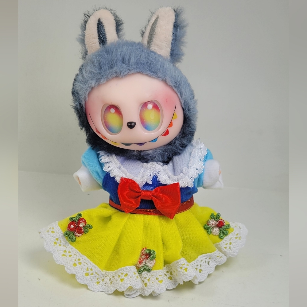 Labubu Colorful Pricess Dress And Bow